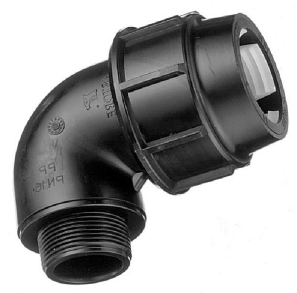 Winkel 90° mit Außengewinde