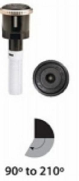 Rotationsdüse MP-2 , 90°-210°, Farbe: schwarz